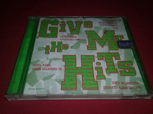 Ricky Martín Chayanne DLG Jamiroquai Los Calzones Hits Cd