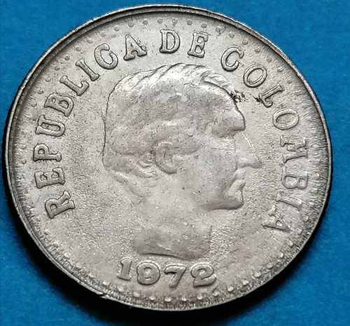 Colombia Moneda 10 Centavos 1972