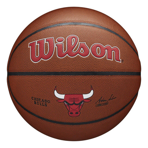 Pelota Basquet Wilson - Nba Team Alliance N7 Color Chicago Bulls