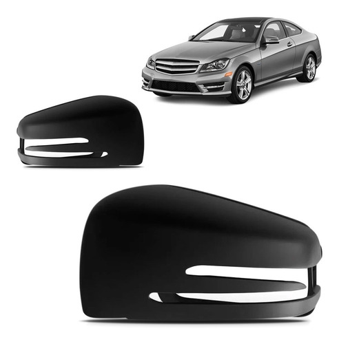 Par Capa Retrovisor Mercedes C200 2008 2009 10 11 12 13 2014