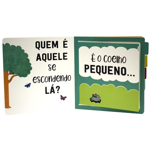 Primeiros Conceitos Um Livrinho c/Abas: Coelho / Urso, de Autumn Publishing. Editorial Todolivro, capa dura em português, 2022