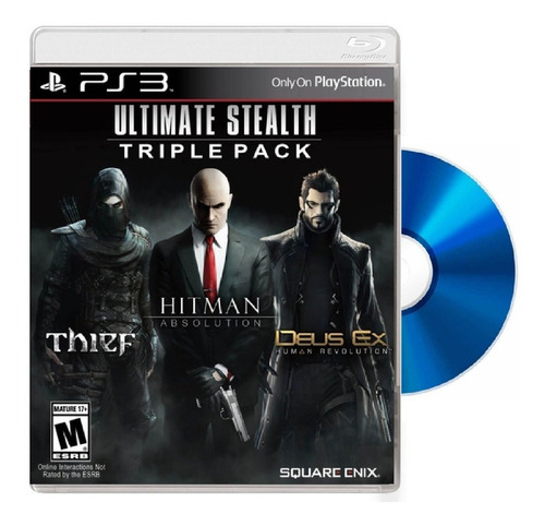 Ultimate Stealth Triple Pack Ps3 Hitman Deus Ex Thief Fisico
