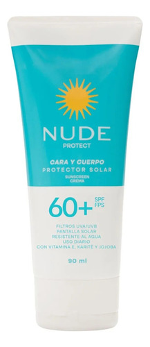 Nude Protector Solar 60+ Fps - mL a $332