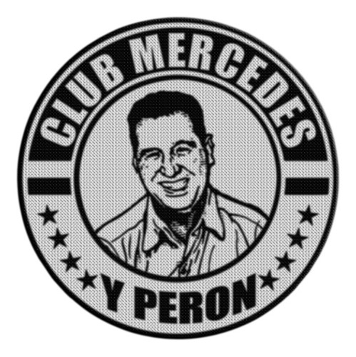 Parche Termoadhesivo Peron Y Club Mercedes