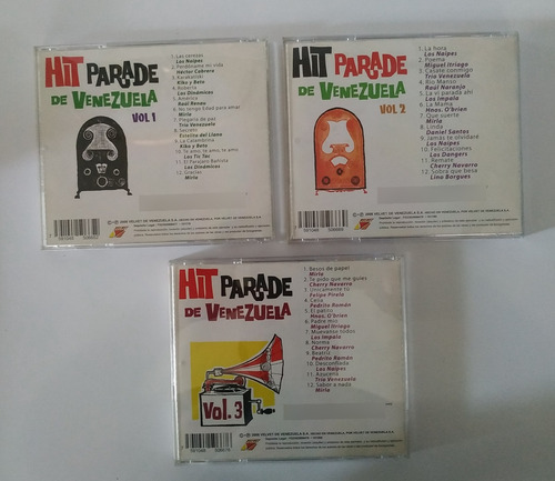 Cds De Musica Hit Parade De Venezuela