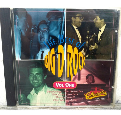 The Best Of Big D Rock Vol One - Cd Usa 1995 Rock Blues Soul