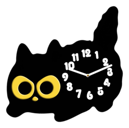 Tabletop Cat Reloj Mantel Reloj Desk Gatking Desk Reloj