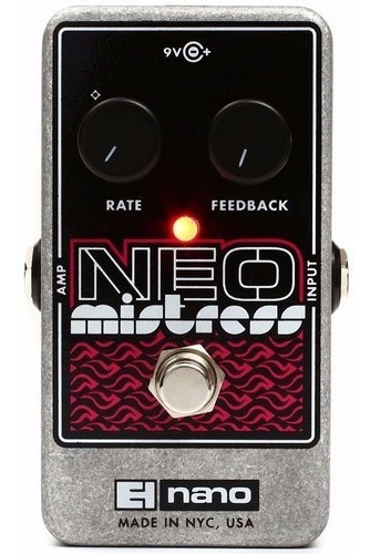 Pedal Flanger Electro Harmonix Neo Mistress Color Gris