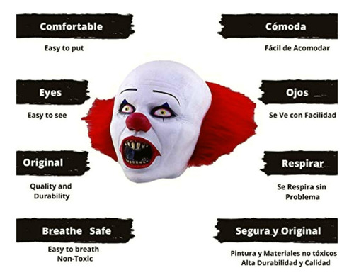 Rev It El Payaso Eso, Mascaar Oficial De It, Eso, Payaso