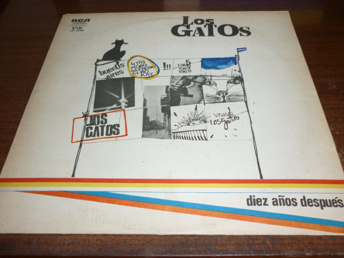 Los Gatos Diez Años Despues Vinilo Argentino