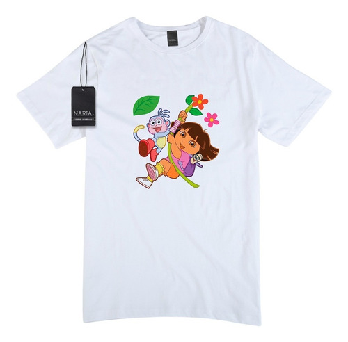 Remera Hombre Dora La Exploradora Dibujo Art Logo - Psdo3