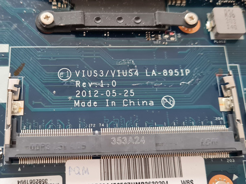 Imagem 5 de 9 de (lpc0543)... Placa Mãe Lenovo S400 (la8951p) I3, Funcionando