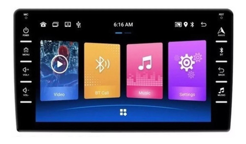 Radio Auto 2 Din Android 10 Gps Wifi Mirror Link 8
