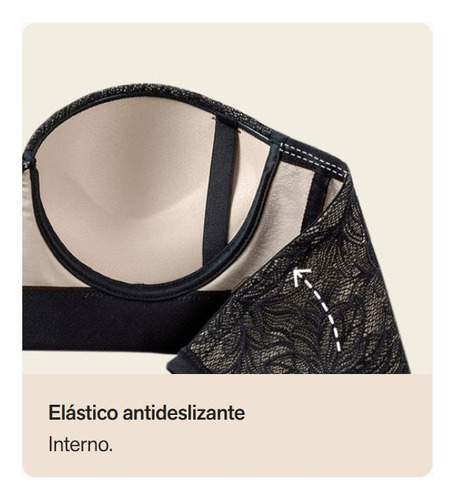 Leonisa Strapless Bustier 360° De Perfección Encaje 36b 38b