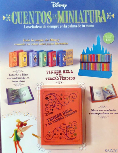Disney Cuentos Miniatura N° 102 Tinker Bell Y El Tesoro Perd