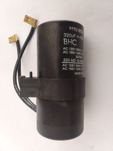 Capacitor De Arranque 320 Mfd 110v Con Cable Uk