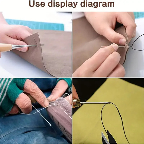, Kit De Costura De Cuero For Bricolaje