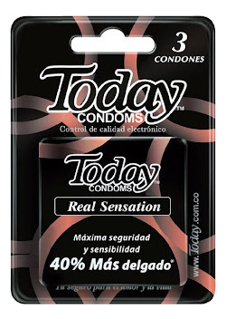 Condón Today Preservativo Real Sensation X3 Und