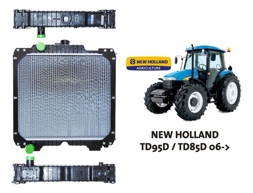 Radiador Kale Compatible New Holland Td95d / Td85d Kale