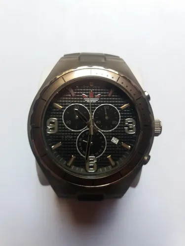 Adidas relojes negras sale