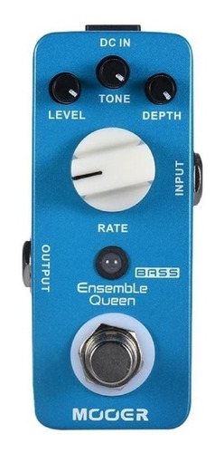 Pedal De Efecto Mooer Ensemble Queen Micro Series Para Bajo