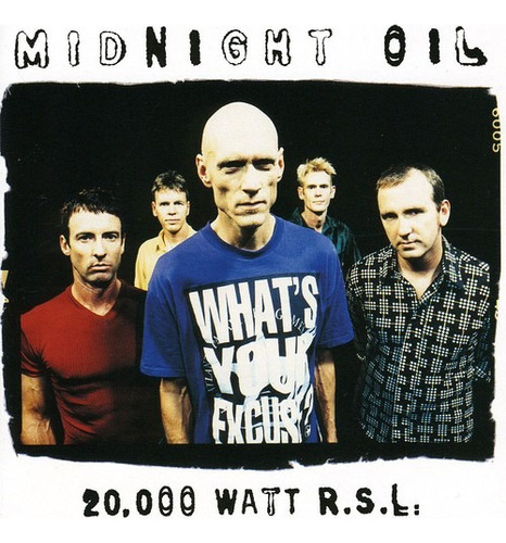 Midnight Oil  20,000 Watt R.s.l. Cd Nuevo