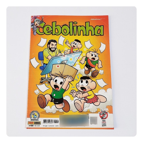 Gibi Hq Cebolinha Número 22 Fevereiro 2017 Editora Panini (Usado)