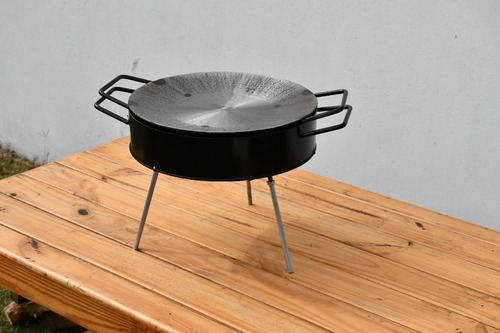 Disco Arado Paellera De Campo Con Tapa Bifera Ø44cm Sor