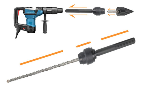 Kit De Broca Adaptador Sds Max Para Sds Plus 1 Peça