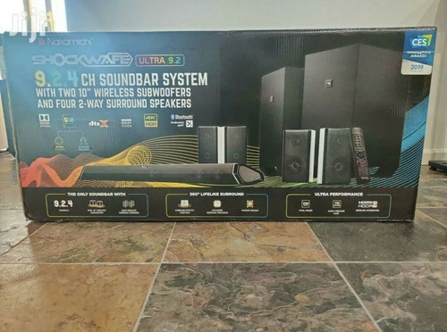 Imagen 1 de 1 de Nakamichi Shockwafe Ultra Soundbar System