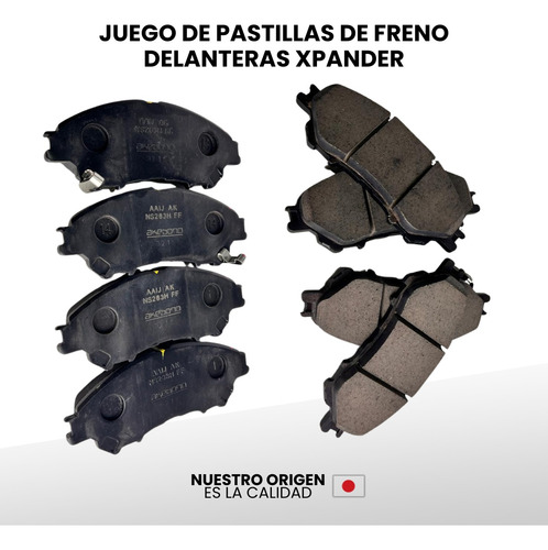 Juego De Pastillas De Freno Delanteras Mitsubishi Xpander