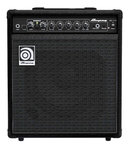 Amplificador Ampeg Bassamp Series BA-110 Transistor para bajo de 40W color negro 220V