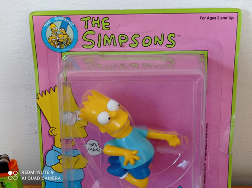 Bart Simpson 1990 Hamilton Simpsons Pvc 90s Vintage (Usado)