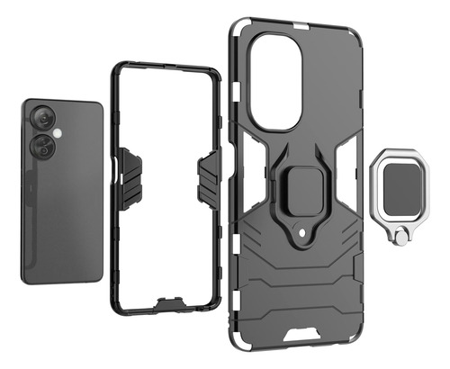 Funda Uso Rudo Carcasa Para Oneplus Nord Ce 3 +mica Rojo Oneplus Nord Ce 3