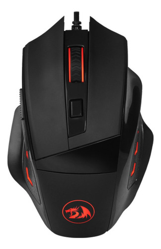 Mouse Gamer Redragon Phaser Led 3200dpi M609 Cor Preto