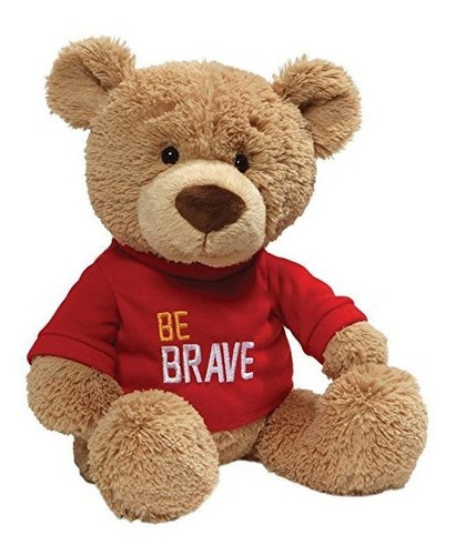 Gund Be Brave Camiseta Teddy Bear Animal De Peluche Plush Re