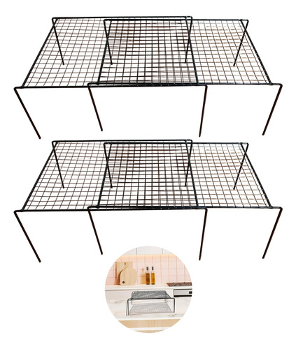 Pack 2 Repisa Extensible Almacenamiento Organizador Cocina