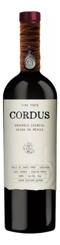 Vino Tinto Cordus Ensamble Esencial 750 Ml