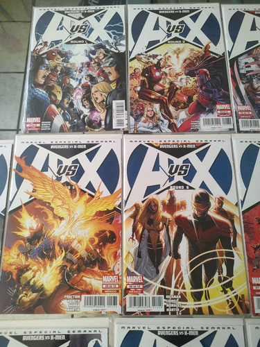 Avengers Vs Xmen + Consecuencias 18 Tomos En Total.