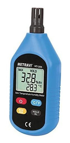 Metravi Ht-305 Medidor Digital Temperatura Humedad -10 C