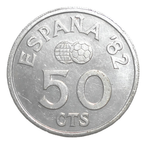 España 50 Céntimos 1980 (*80) Conmemorat. Mundial España 82