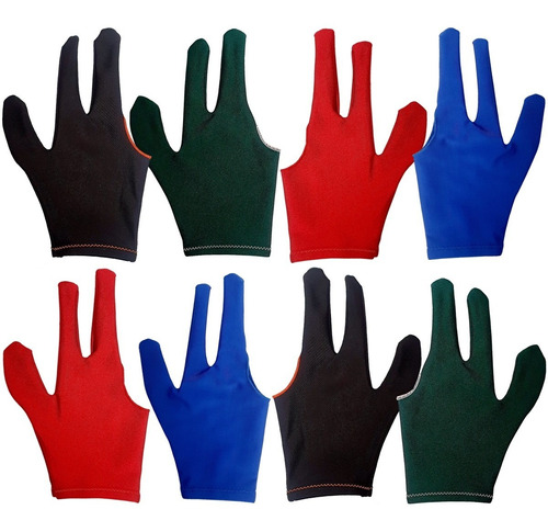 8 Guantes De Billar Varios Colores