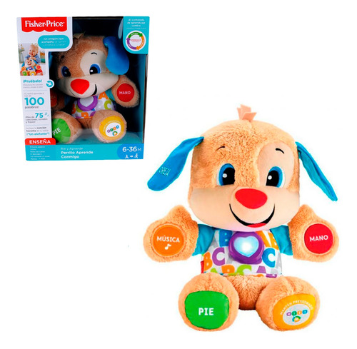 Rie Y Aprende Perrito Aprende Conmigo Fisher Price