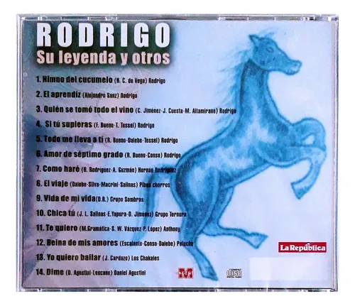 Cd Rodrigo El Potro Nuevo Sellado Oka