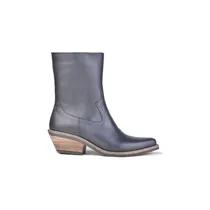 Comprar Botas Botitas Texanas De Cuero De Mujer Gina - Ferraro