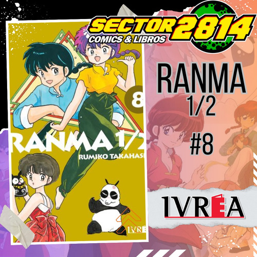 Ranma 1/2 Tomo 8 Ivrea