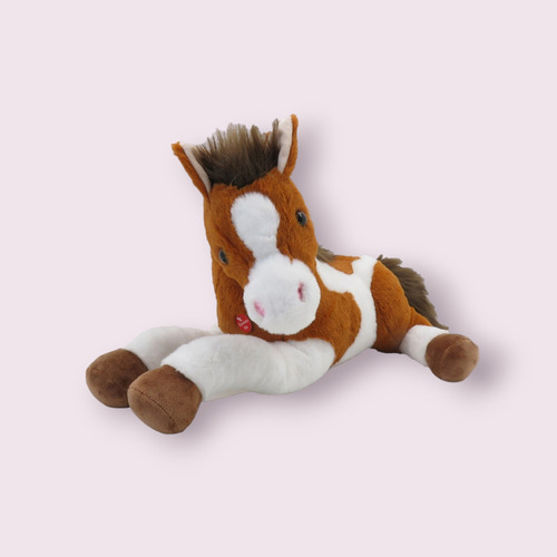 Peluche Caballo Con Sonido Grande 54cm Woody Toys Color Marrón