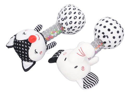 Juguete De Sonajero Suave For Bebés, 2 Piezas, Juguetes De