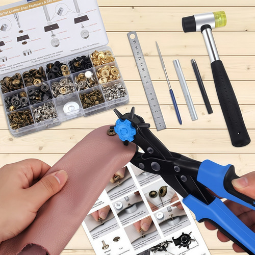 Kit De Costura For Perforar Botones For Ropa