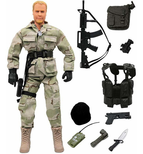 Haga Clic En N' Play Militar Guardabosques Swat Unidad De Ac